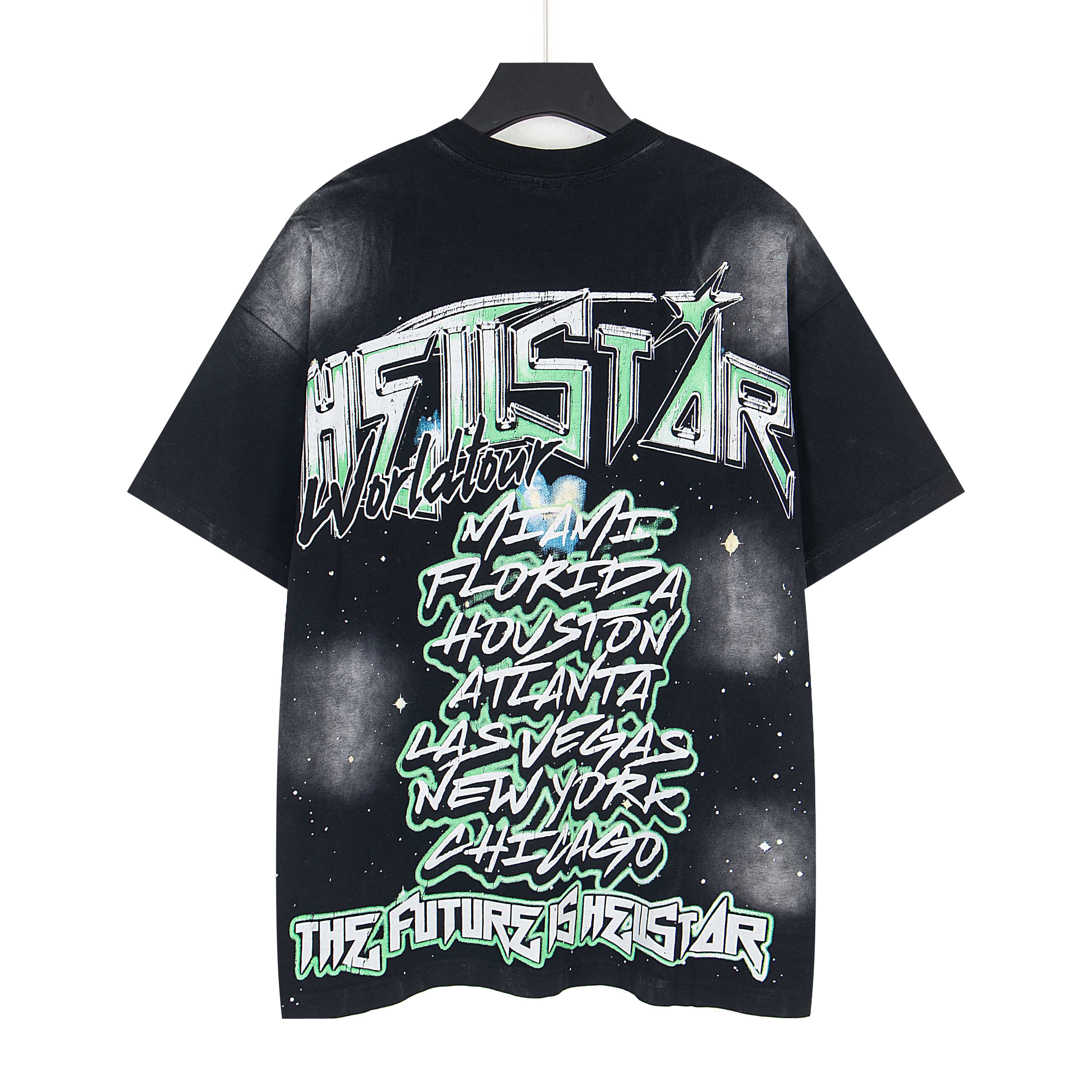 Hellstar The future - Tee Black Green - Vista 2