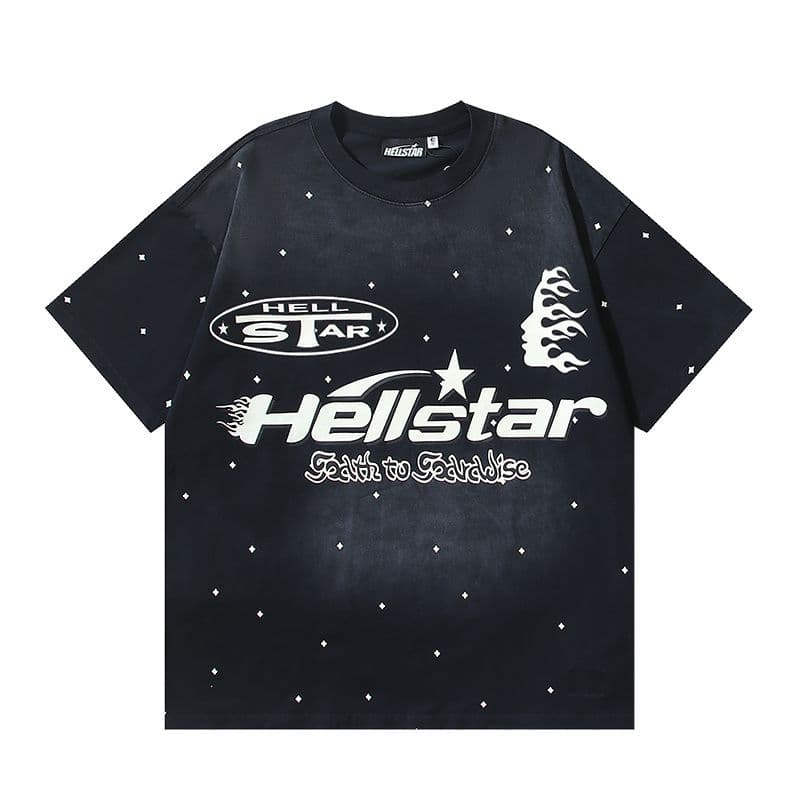 Hellstar Classic Tee - Black - Vista 1